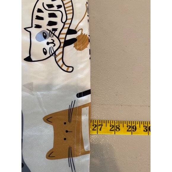 2 Cat Print T-Shirts Womens Short Sleeve 1XL - Picture 5 of 9